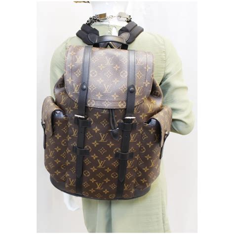 louis vuitton christopher backpack monogram gm prism fake|Christopher Backpack MM for Men .